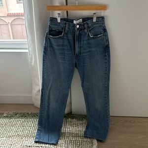 Reformation Jeans High-Rise Straight-Leg Jeans